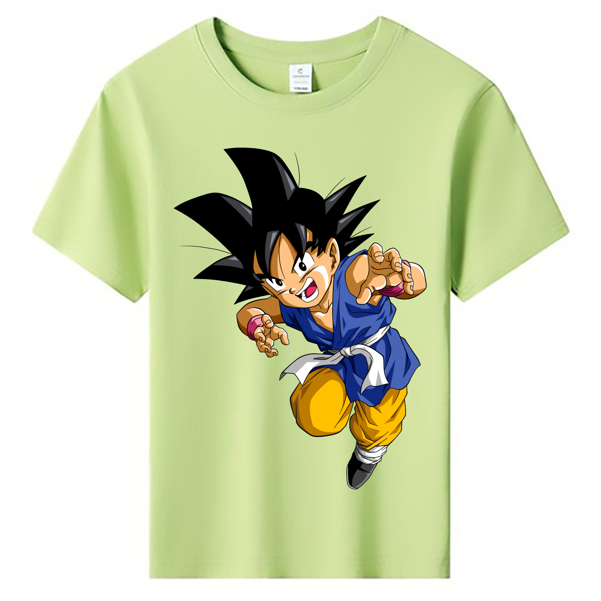 （画像用） ドラゴンボール 孫悟空（そん ごくう）Son Goku カカロット DRAGON BALL Kakarotto 綿100％キッズTシャツ（フロントプリント）
